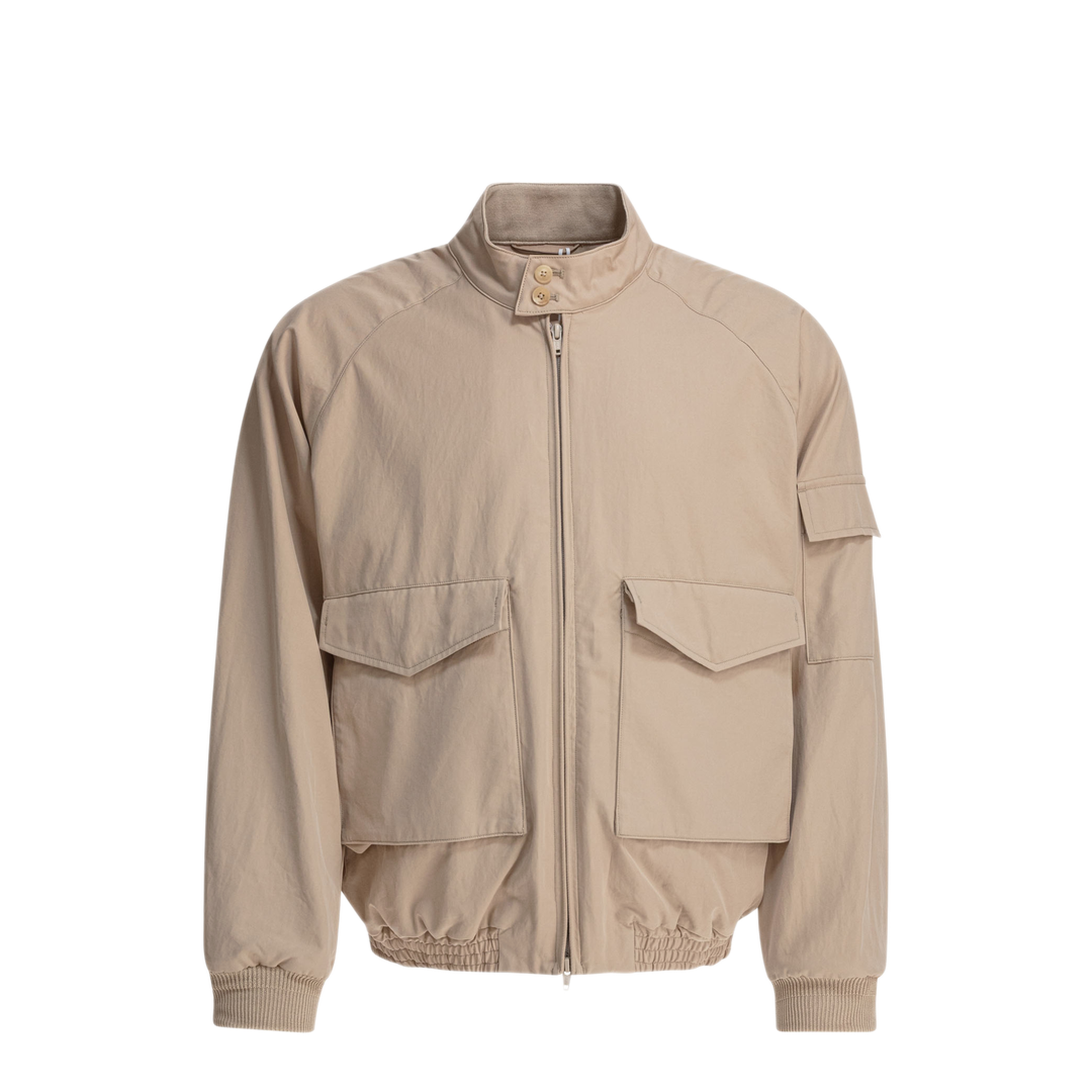 MAYFEYR - Kaptain Sunshine - Lightweight Zippered Jacket - KS25SJK01KHAKI