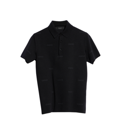 MAYFEYR - Gucci - Jacquard Wool And Silk Polo Shirt - 875492XKFPE1043