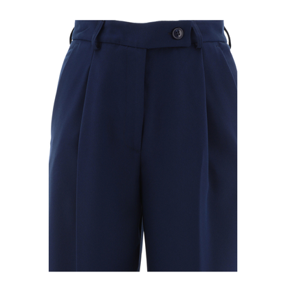 MAYFEYR - F.IT - Tailored Trousers With Pressed Crease - 4023OP4203081NAVY