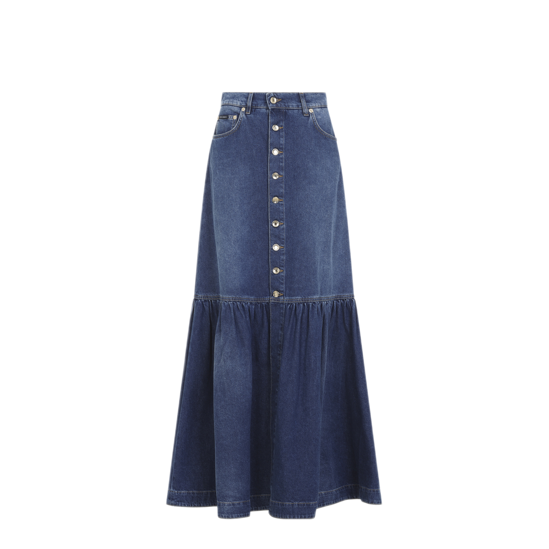 MAYFEYR - Dolce & Gabbana - Long Denim Skirt - F4DDZDG8PH5S9001