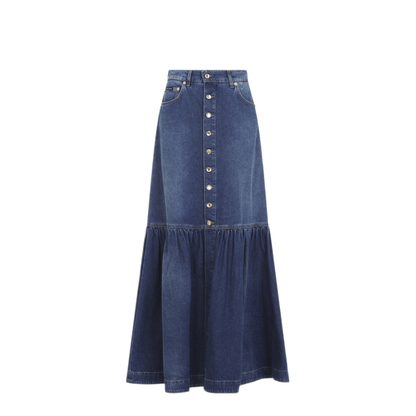 MAYFEYR - Dolce & Gabbana - Long Denim Skirt - F4DDZDG8PH5S9001
