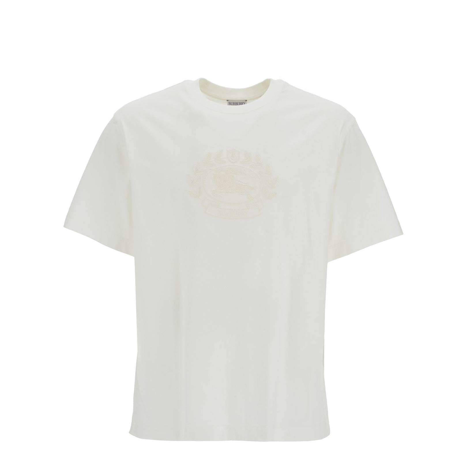 Burberry "ekd embroidered t-shirt