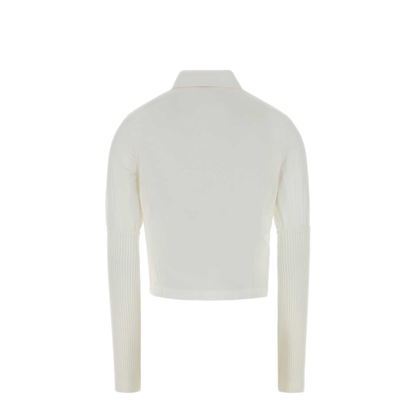 MAYFEYR - Alaia - Rib Sleeve Shirt Cotton Poplin - AA9C1023T611D000