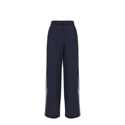 Midnight Blue Acetate Blend Joggers