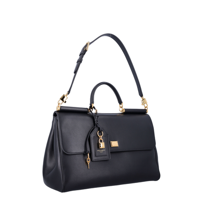 Maxi My Sicily Handbag in Plongé Calfskin