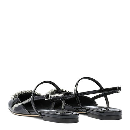 MAYFEYR - Jimmy Choo - Ballerina Shoes 37 Nero - BELINDASBFFLATBLK