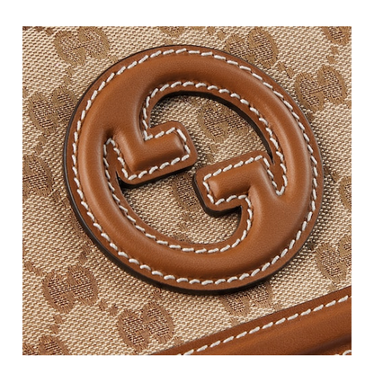Circular Double G Clasp Bag