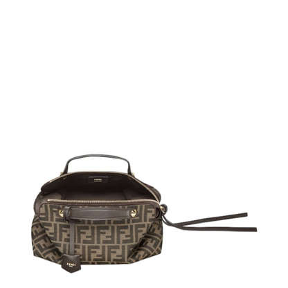 By The Way Medium Jacquard Shoulder Bags - Brown