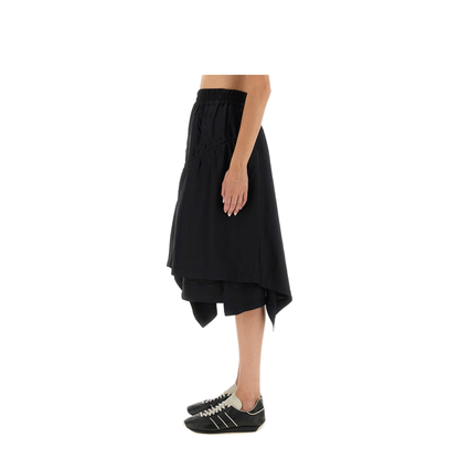 MAYFEYR - Y - 3 - Asymmetrical Skirt - JX4753BLACK