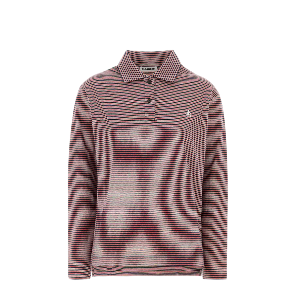 MAYFEYR - Jil Sander - Embroidered Cotton Oversize Polo Shirt - J02GL0126J20395646