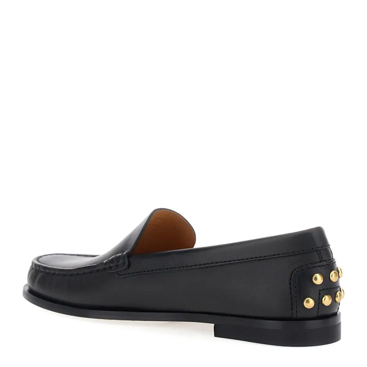 Metal Dots Loafers