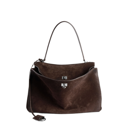 Rodeo Handbag Large in Light Espresso