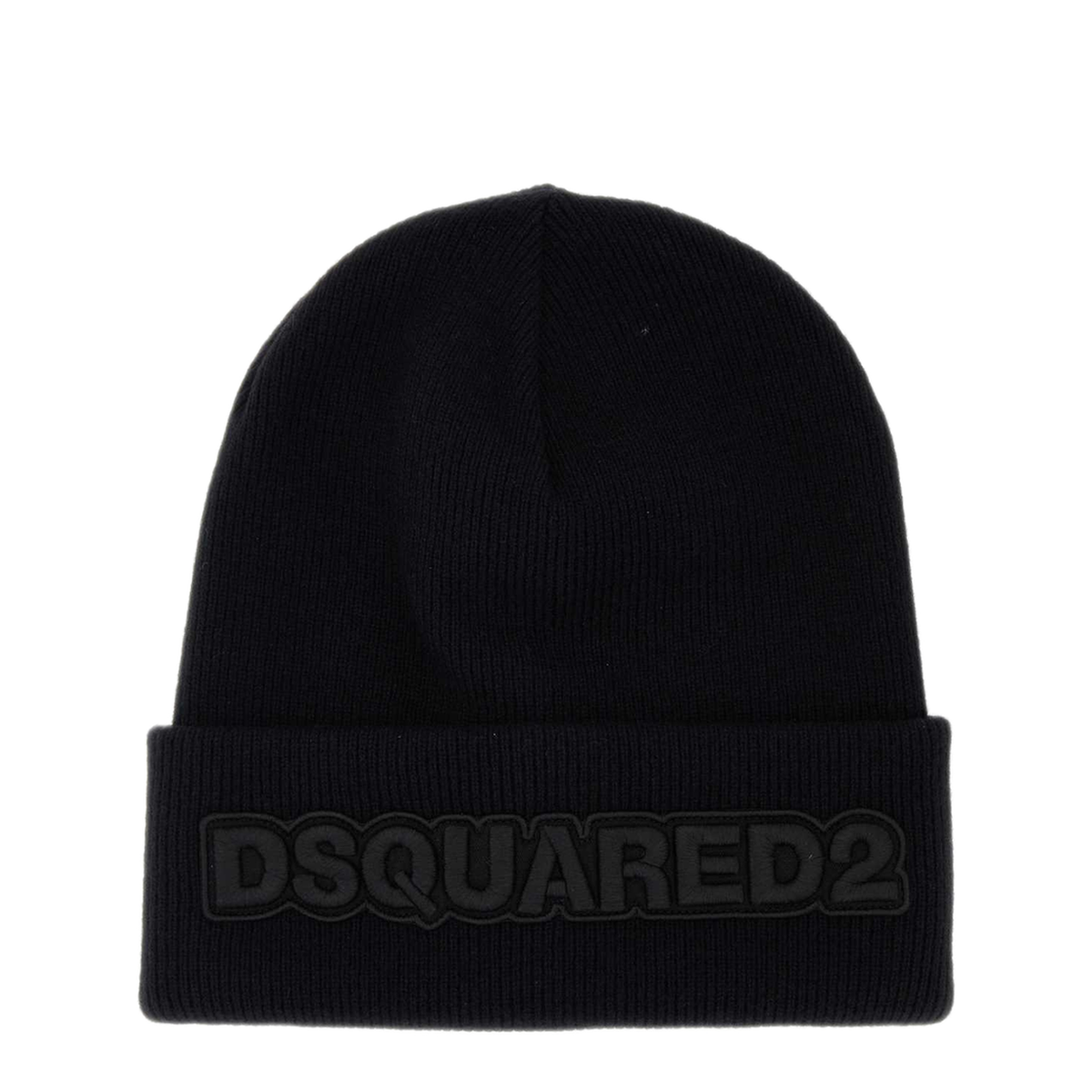 MAYFEYR - Dsquared2 - Black Wool Beanie Hat - KNM000115040001M084