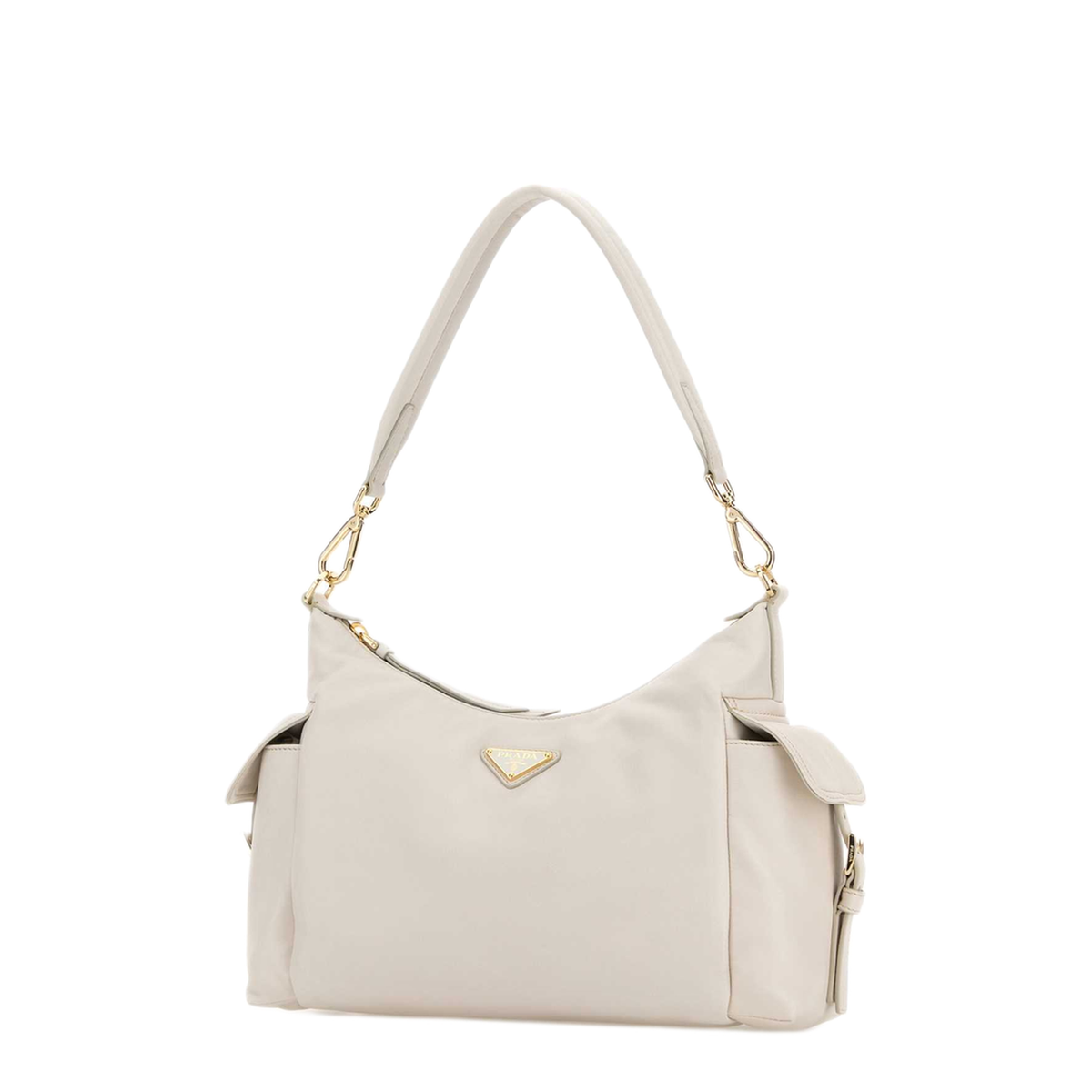 MAYFEYR - Prada - Ivory Nappa Leather Crossbody Bag - 1BC264VNOO2DX8F0K74