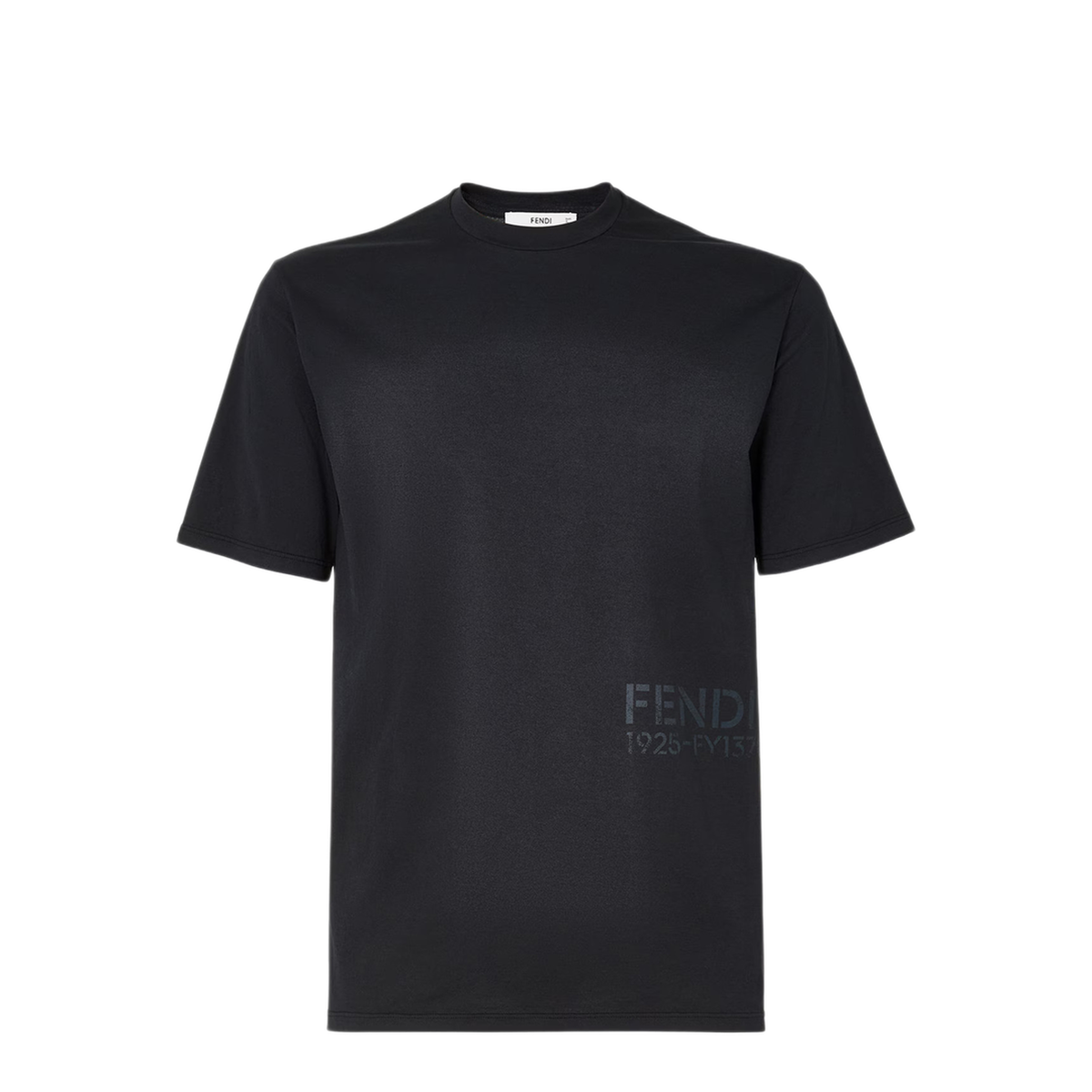 Cotton T Shirt With Stencil