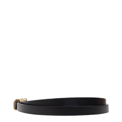 Leather Belt with Jewel Stones