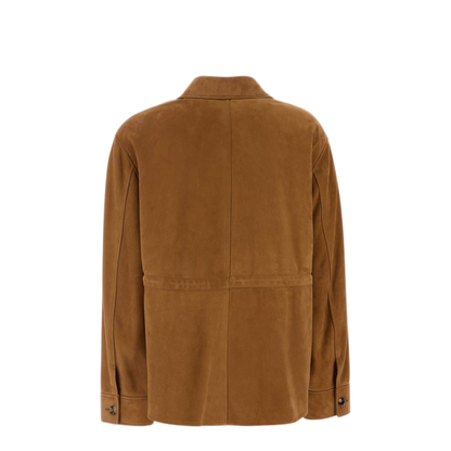MAYFEYR - Loewe - Caramel Suede Workwear Jacket - S359Y34LBQTAN