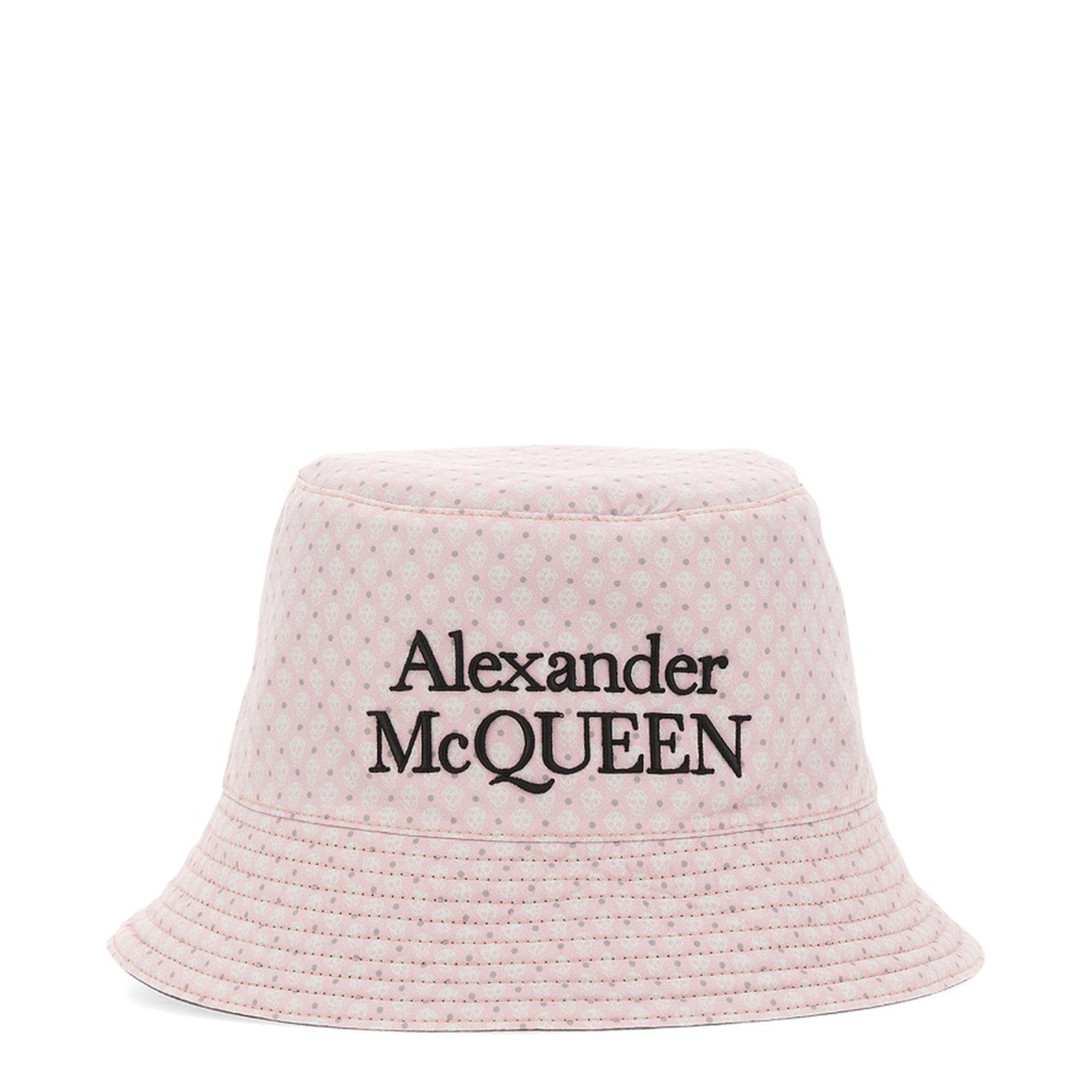 Reversible Bucket Hat with Embroidered Logo