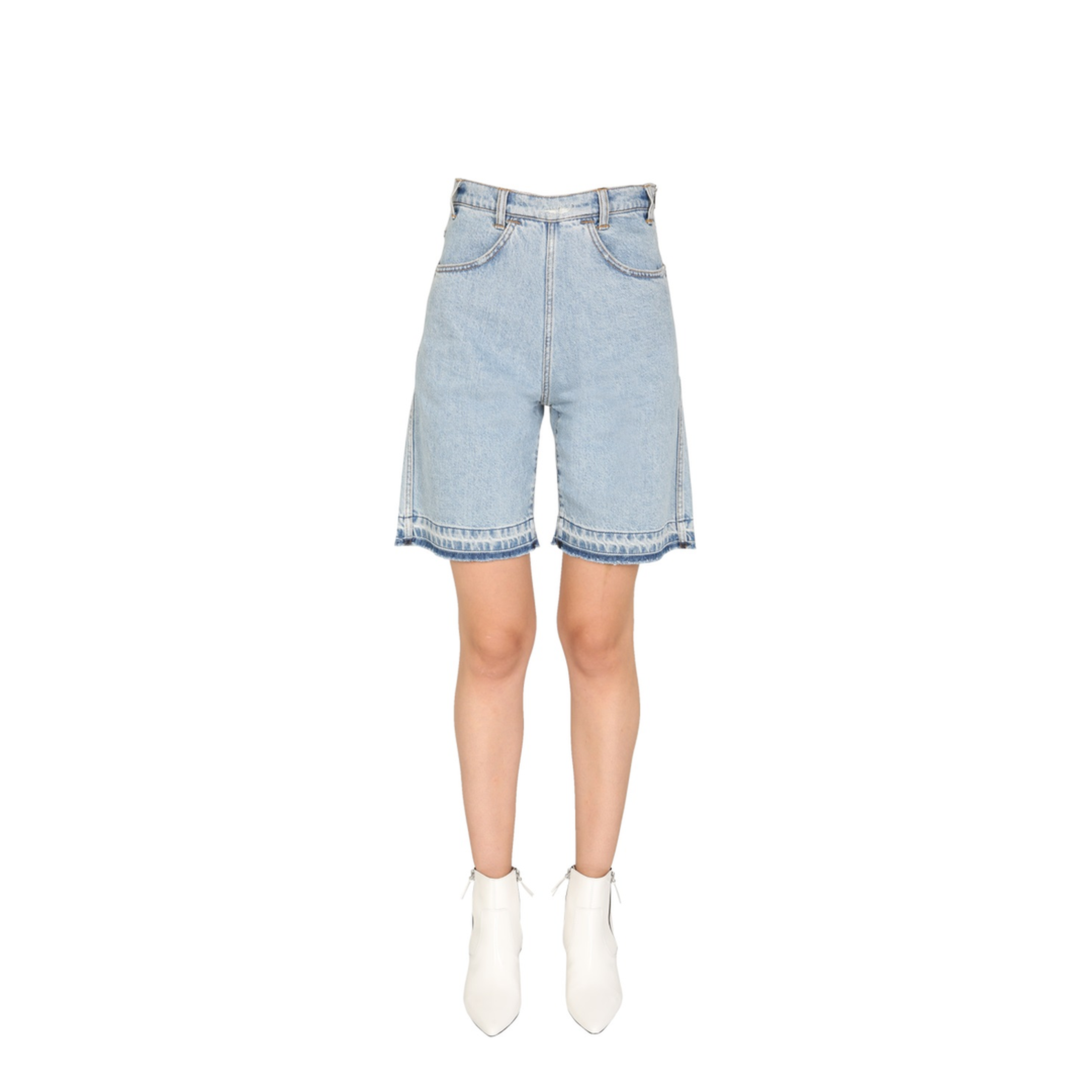 MAYFEYR - PHILOSOPHY DI LORENZO SERAFINI - Denim Bermuda - 030857300295