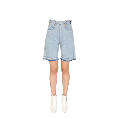 MAYFEYR - PHILOSOPHY DI LORENZO SERAFINI - Denim Bermuda - 030857300295