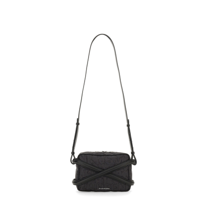 Black Nylon Harness Crossbody Bag