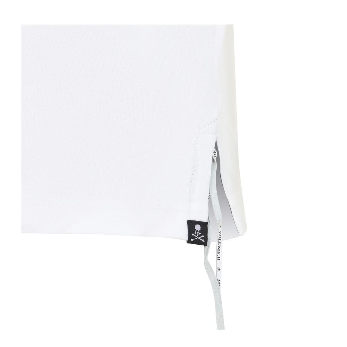 MAYFEYR - MASTERMIND WORLD - Noise Logo Ss Tee - MW26SE2TS045017WHITE