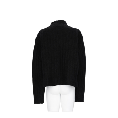 MAYFEYR - Rick Owens - Black Cashmere And Silk Sweater - RR02F4678RIBWSE09