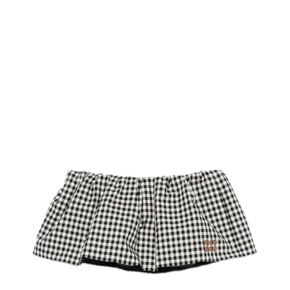 MAYFEYR - Miu Miu - Gingham Skirt - MG2200SOOO12OFF0964