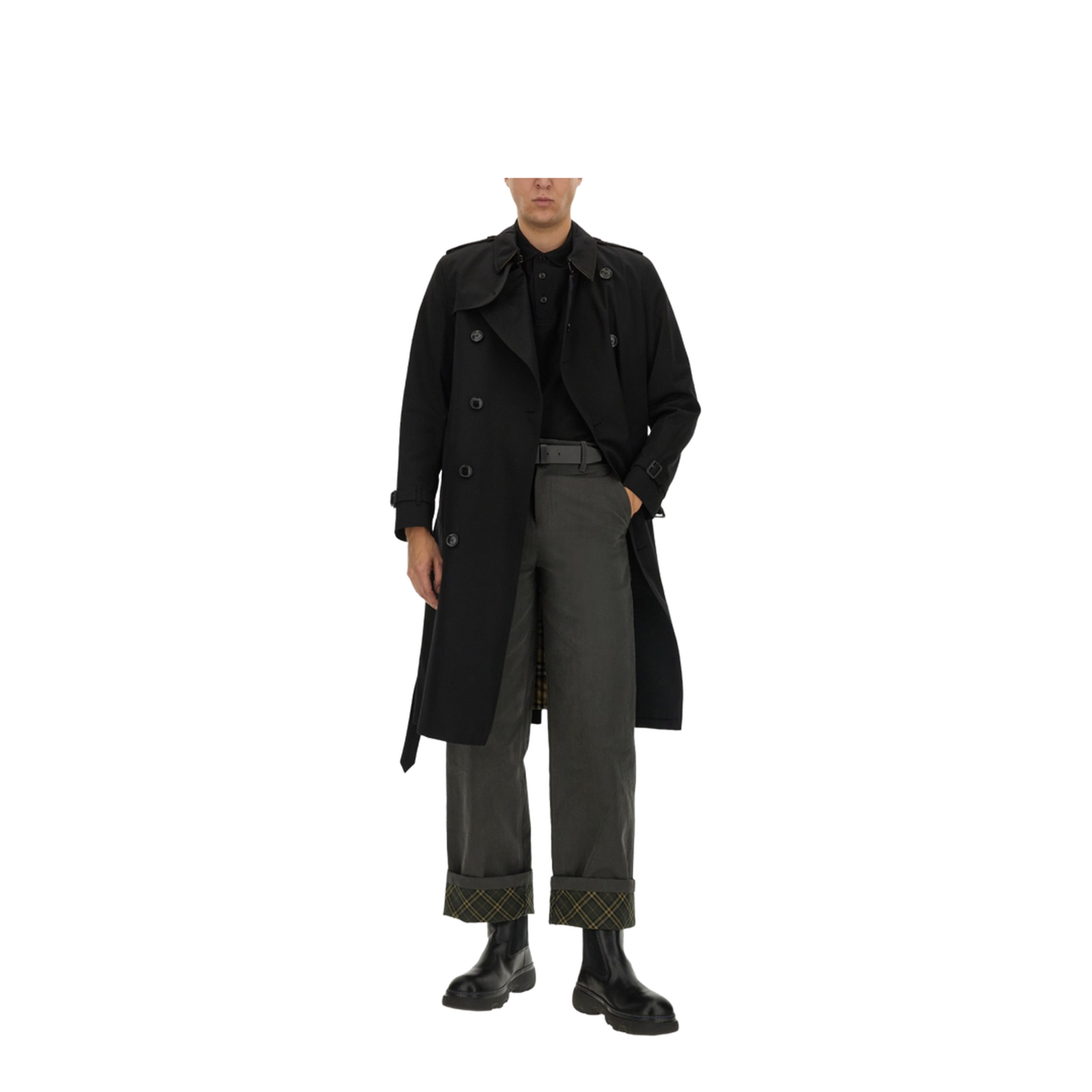 Black Piquet Polo Shirt