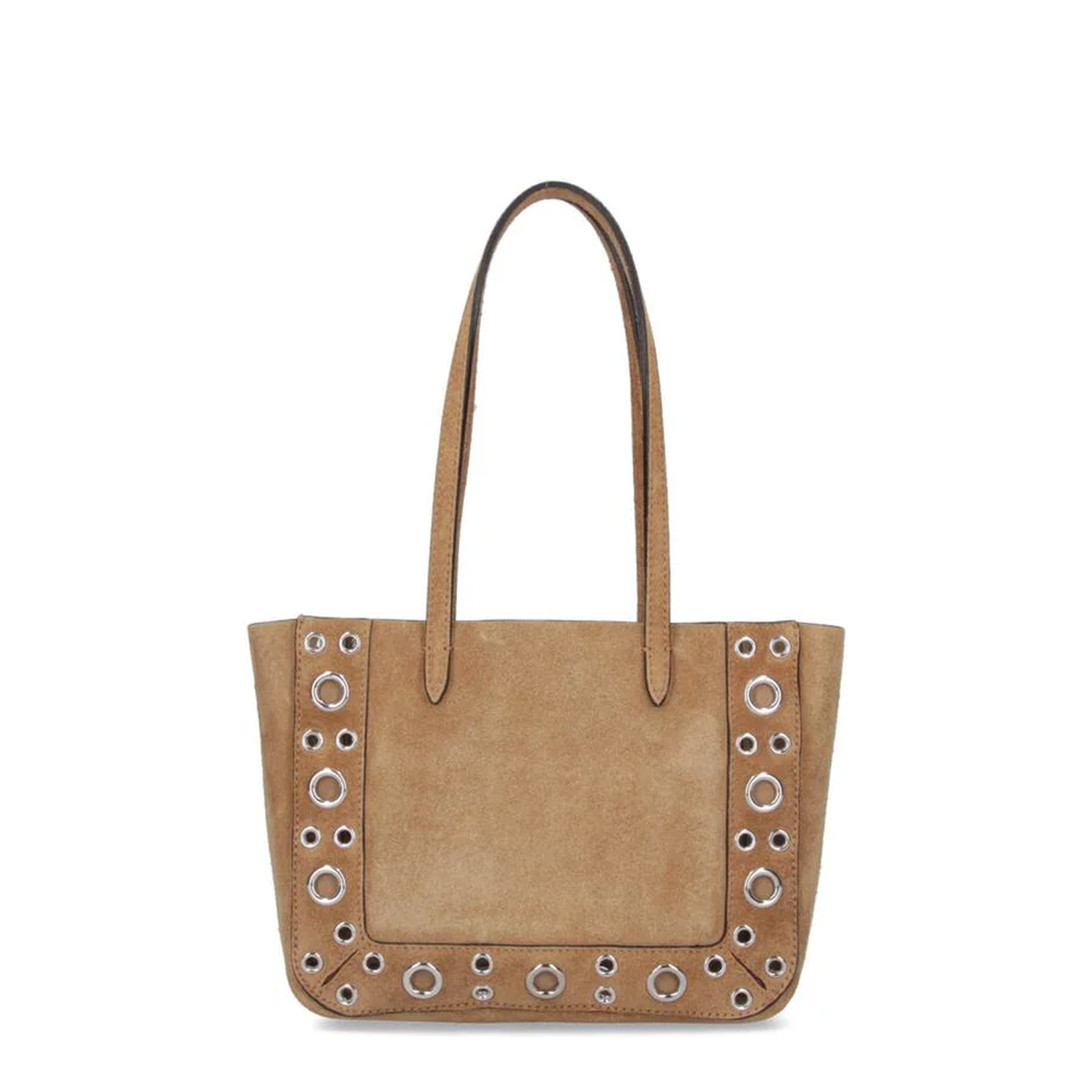Suede Shopping Bag