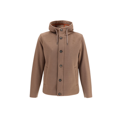 MAYFEYR - Herno - Hooded Button Front Jacket - GI00114UR129102700