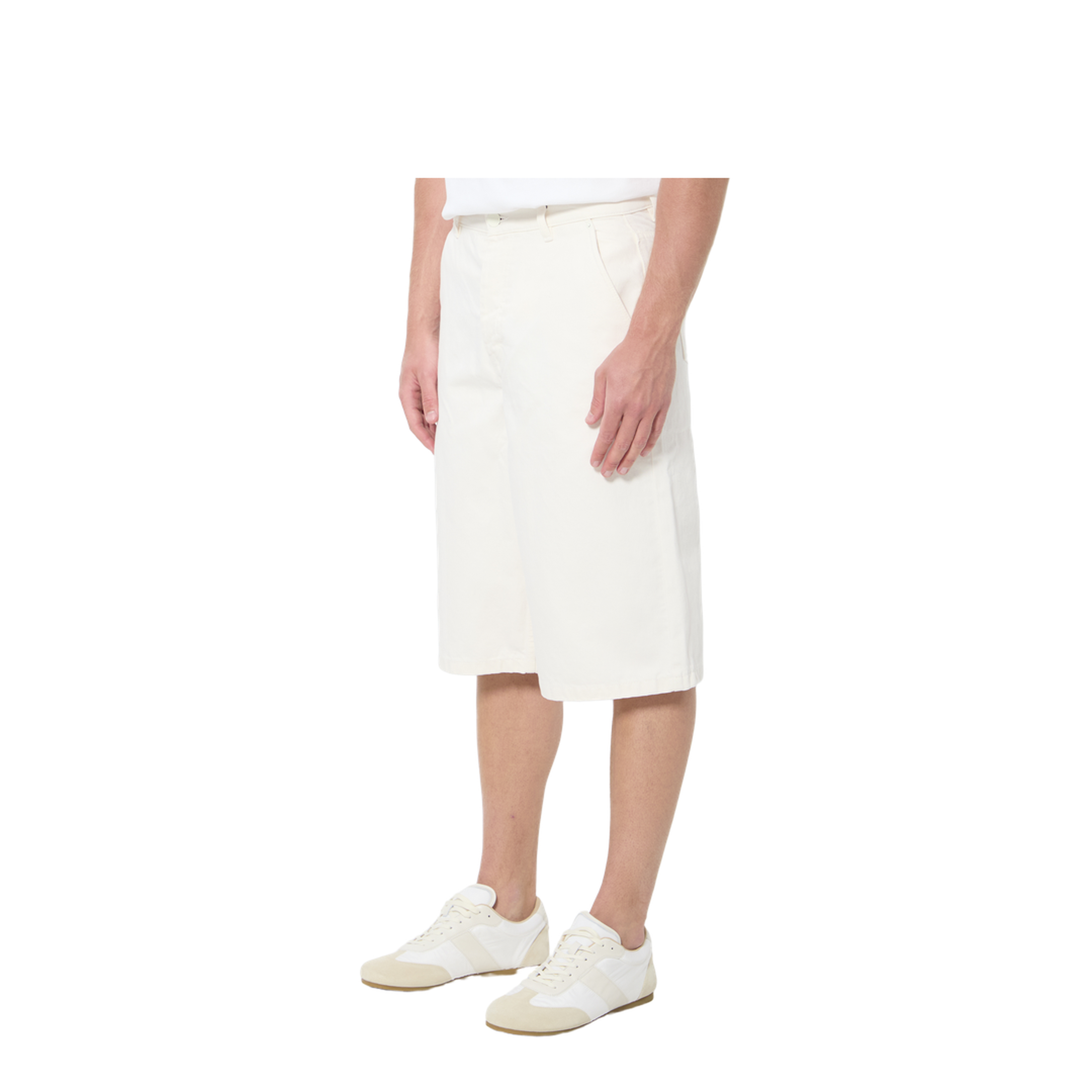 MAYFEYR - Ami Paris - Loose Twill Bermuda Shorts - HS0837DE0126136