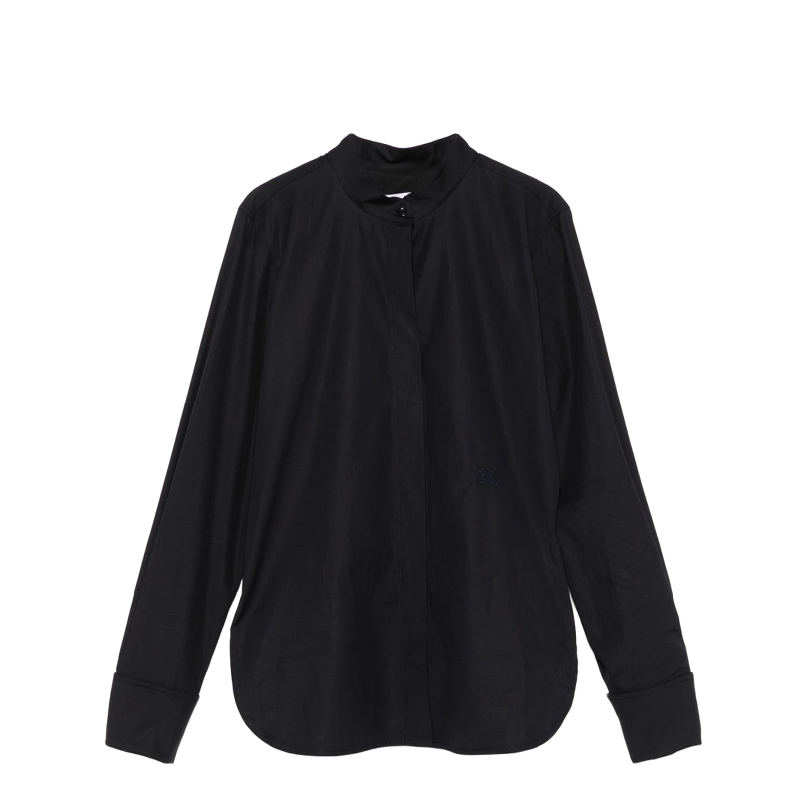Cotton Shirt in Midnight Blue
