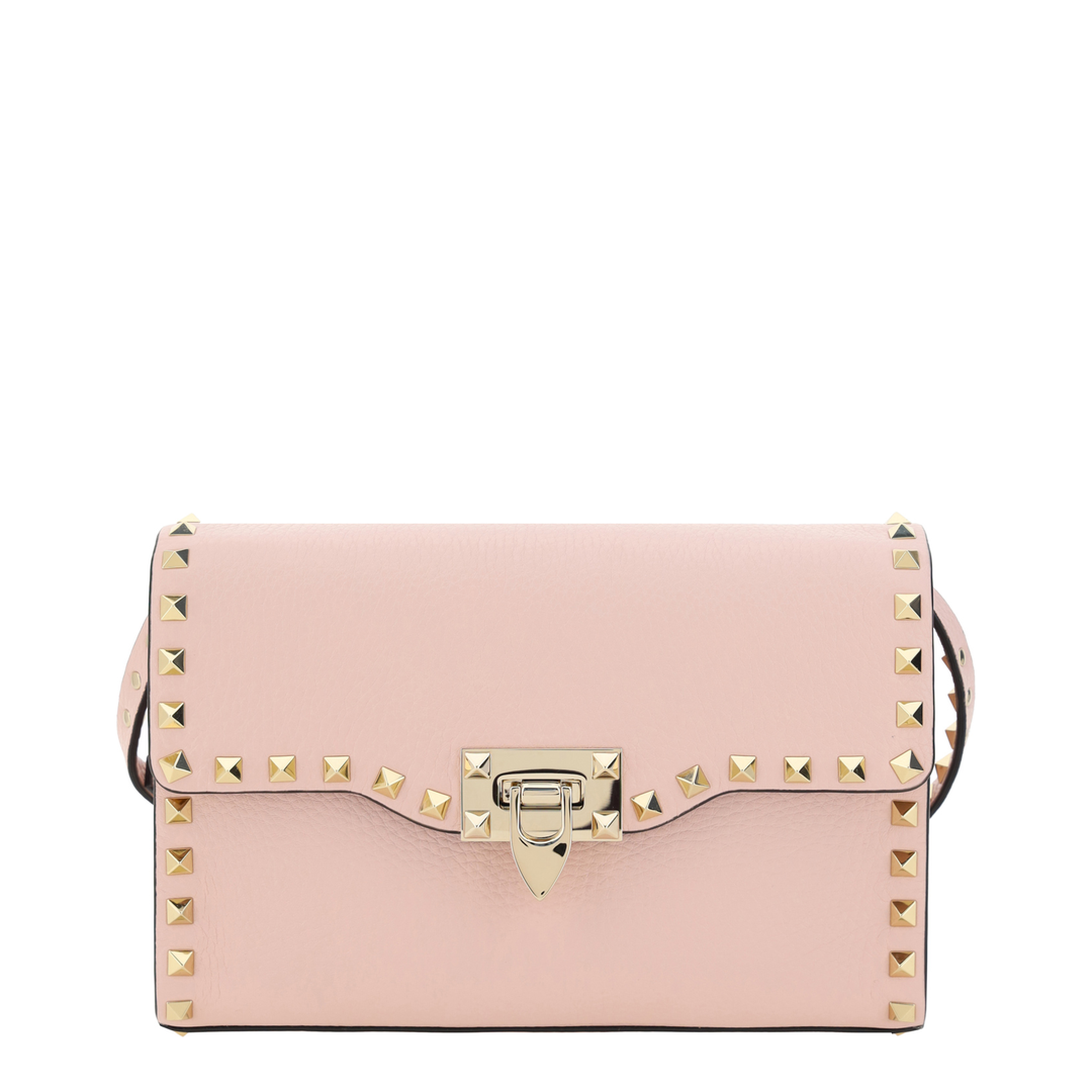 MAYFEYR - Valentino - Rockstud Mini Shoulder Bag In Garnet Calfskin - 9W2B0181VSF16Q
