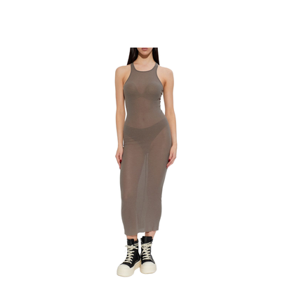 Silk Blend Midi Dress