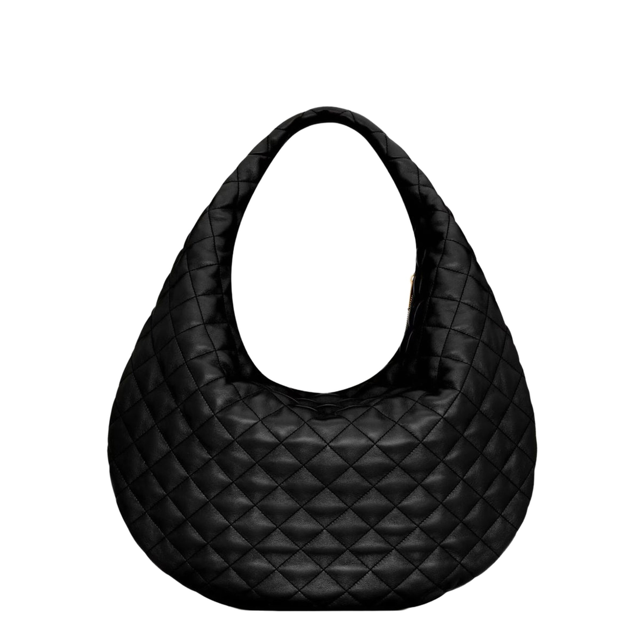 ICARE Hobo in Quilted Nappa in Black