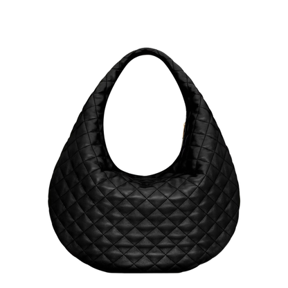 ICARE Hobo in Quilted Nappa in Black