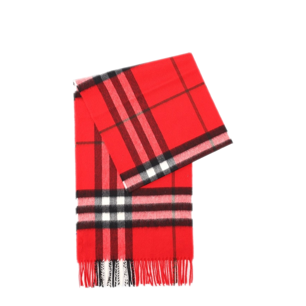Check Cashmere Scarf