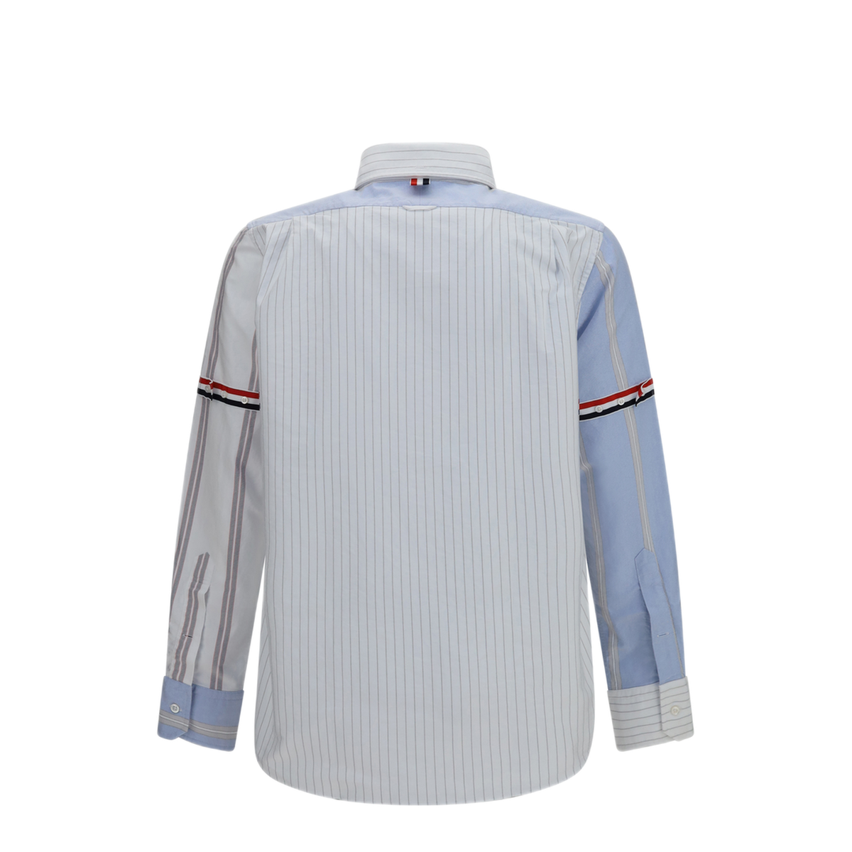 MAYFEYR - Thom Browne - Funmix Striped Oxford Shirt - MWL301FF0938480