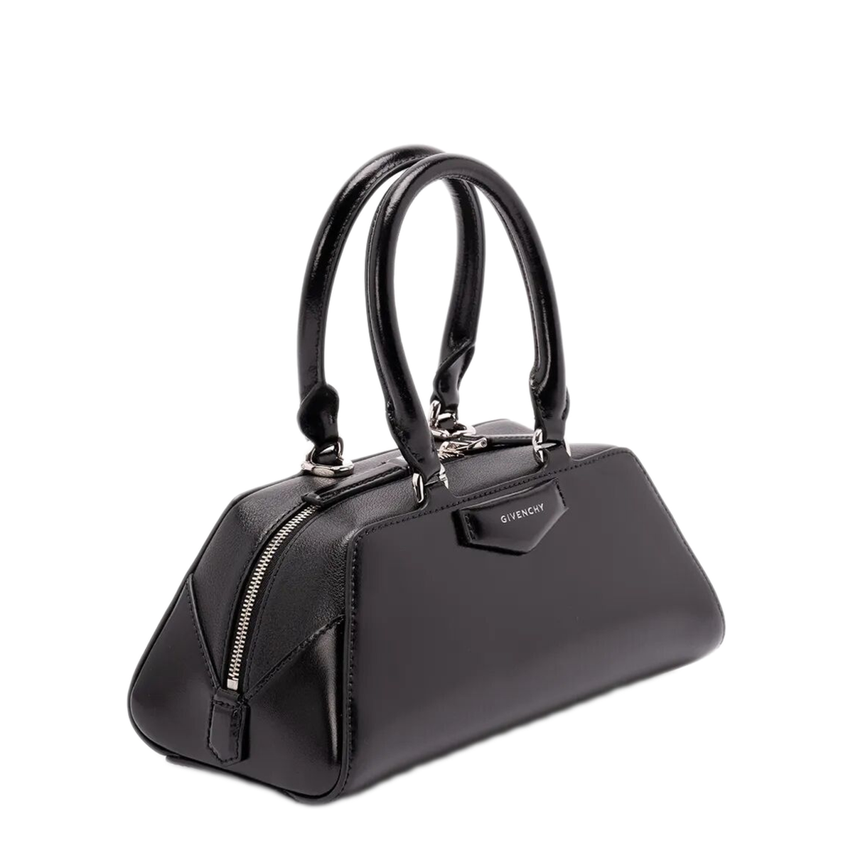 Antigona Mini Calfskin Handbag - Black