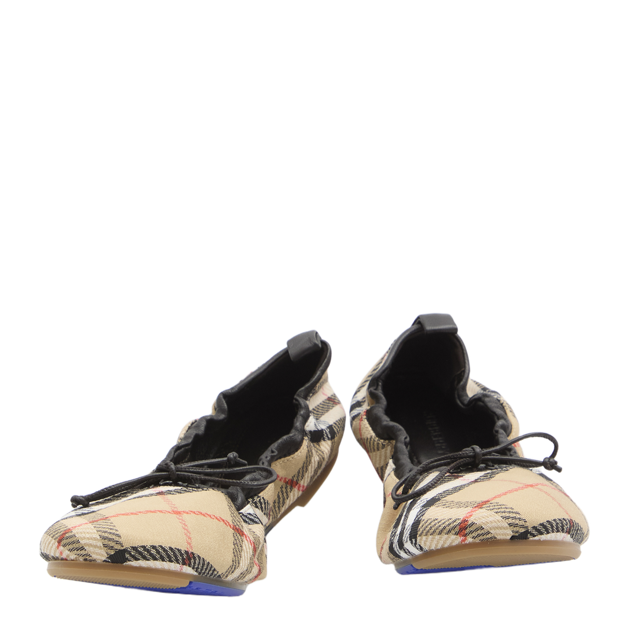 Fawn Check Ballet Flats