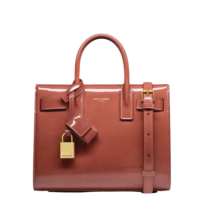 Sac de Jour Nano Leather Tote Bags - Bronze