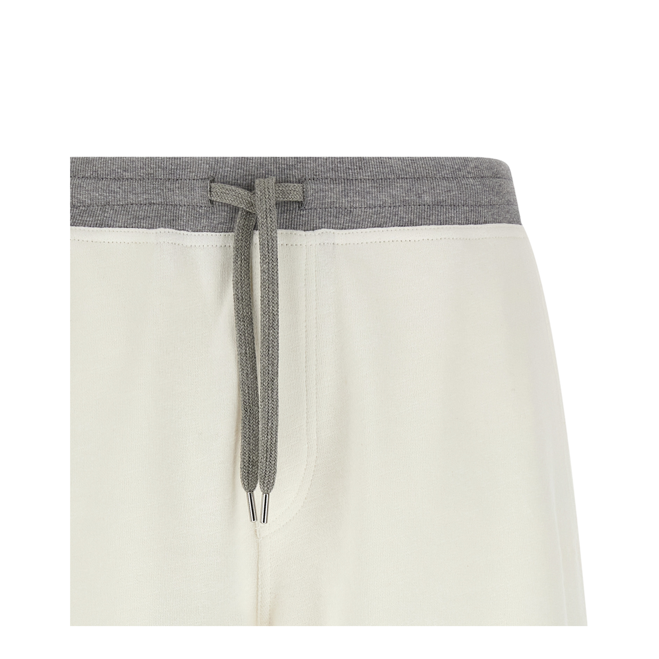 Mélange sweatshirt bermuda shorts