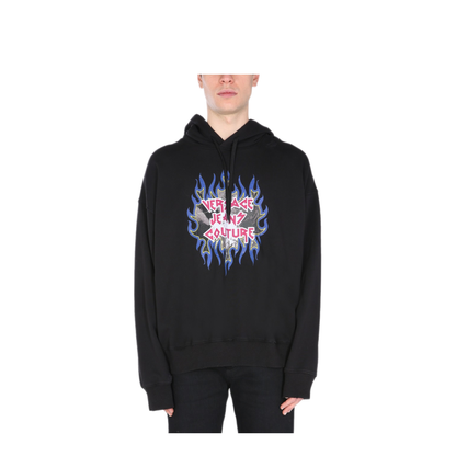 MAYFEYR - VERSACE JEANS COUTURE - Sweatshirt With Rock Logo - B7GWA735HSP86899