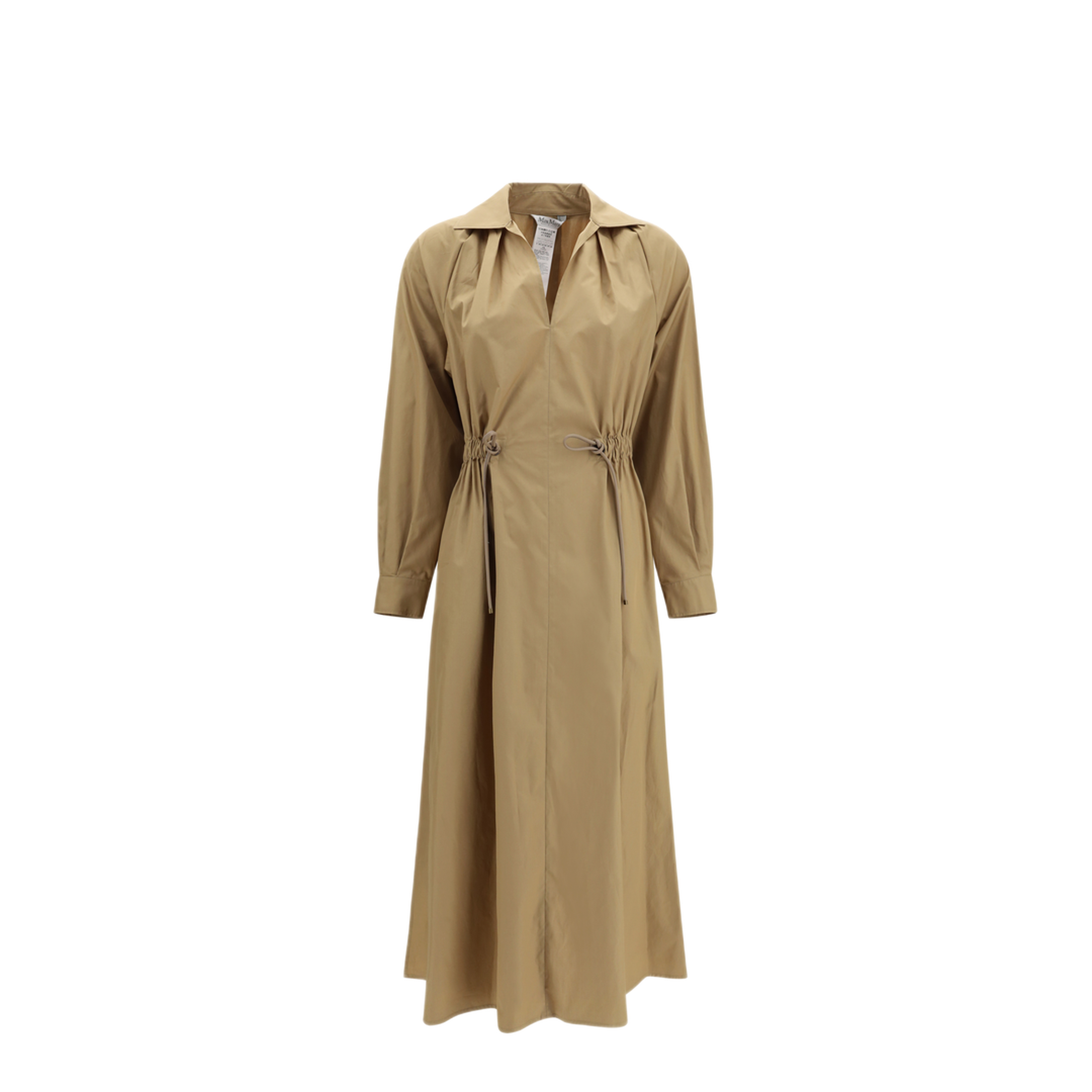 MAYFEYR - Max Mara - Pedaggi Midi Dress In Cotton Poplin - 2611221162600020