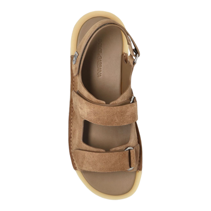 MAYFEYR - Dolce & Gabbana - Touch-Strap Suede Sandals - A80492AT441