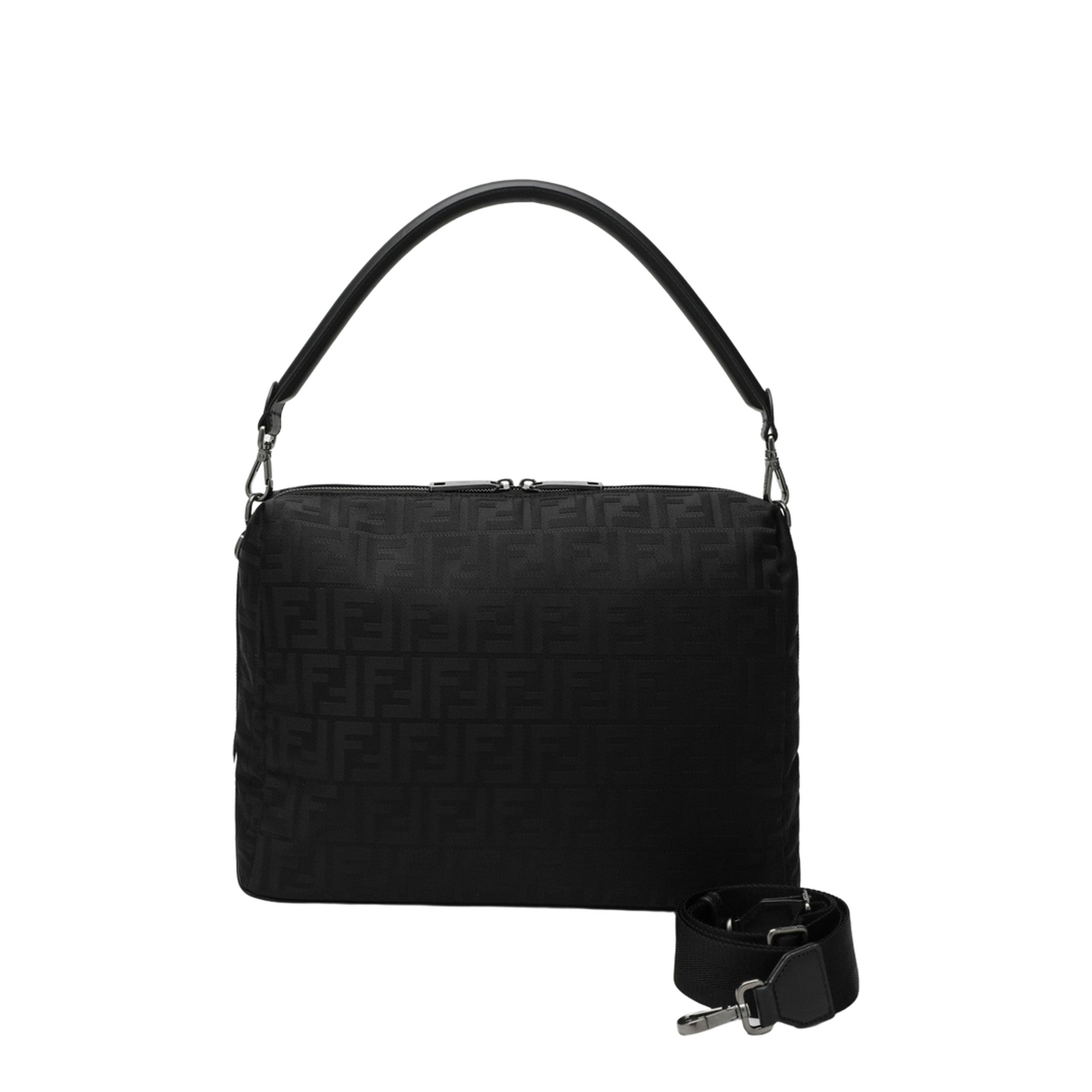 Large Fabric Black Bag