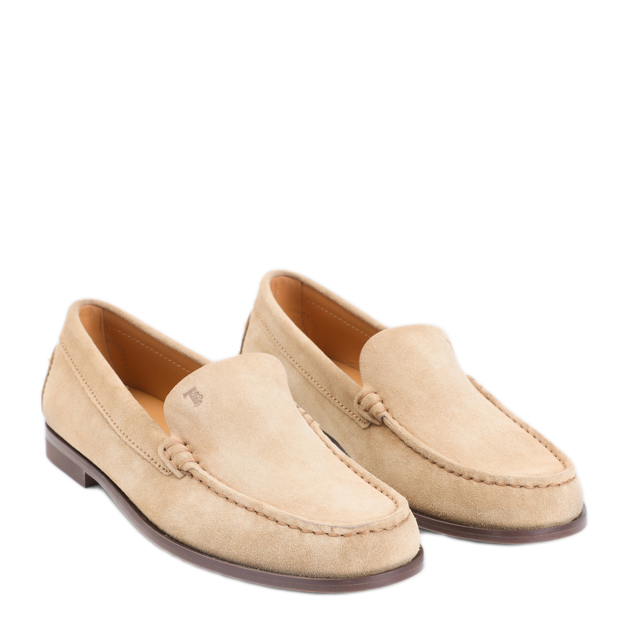 MAYFEYR - Tod's - Tod S Ginger Beige Suede Leather Loafers - XXW03M0KB40DGPZZZHGINGER