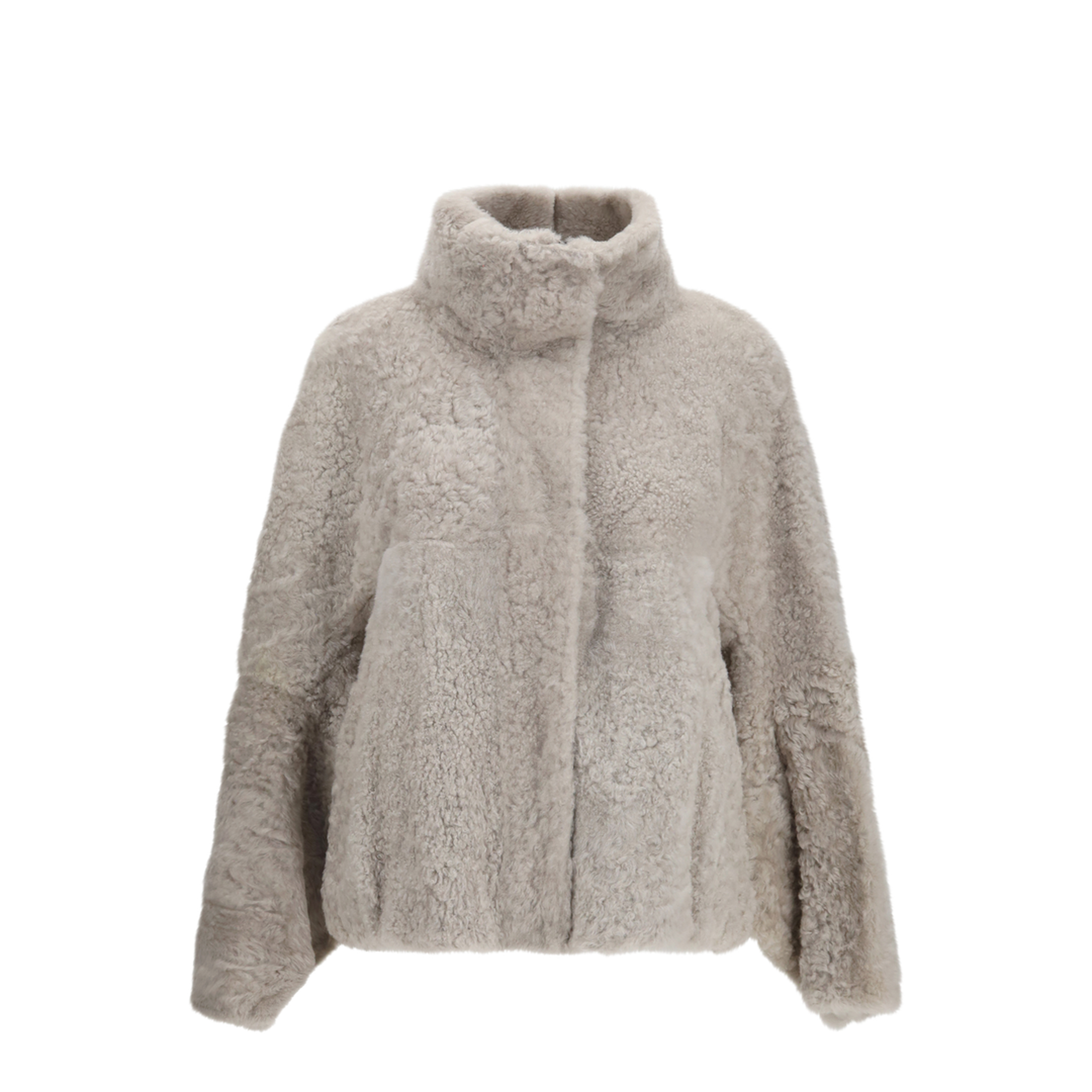 MAYFEYR - Brunello Cucinelli - High Neck Shearling Jacket - MPMBP3097