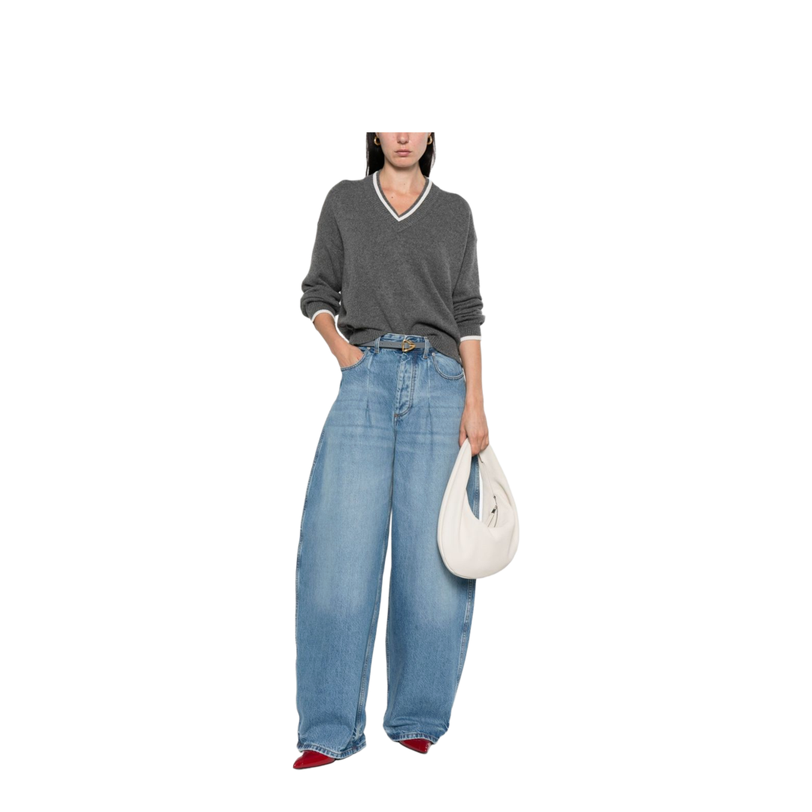 Cashmere V-Neck Sweater
